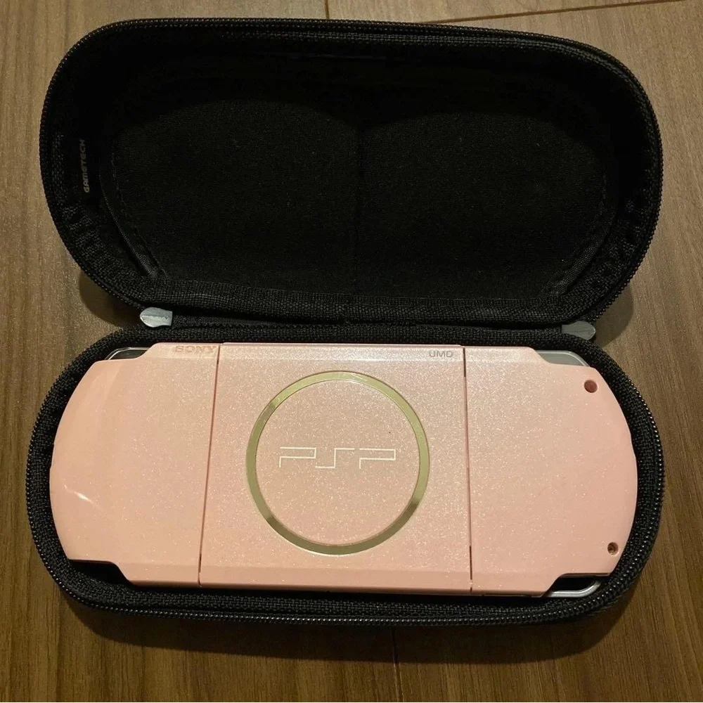 Sony Handheld Console in Soft Pink